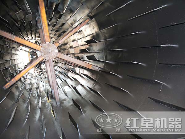 間接式烘干機內部細節(jié)