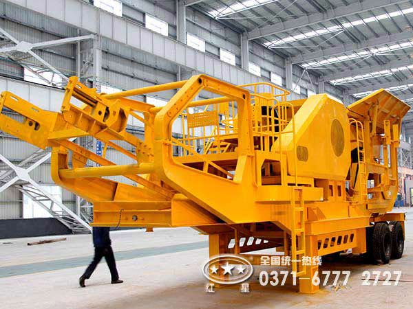 移動式破碎篩分站 移動式破碎篩分站