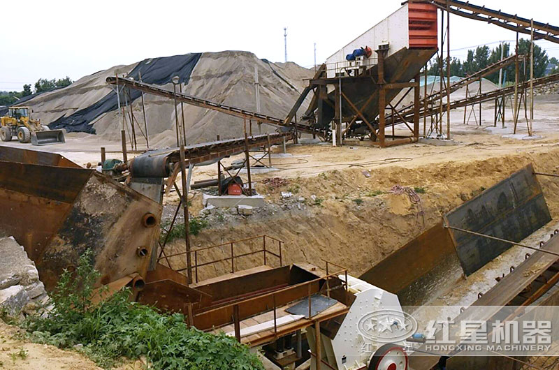 石灰石破碎生產線工藝流程