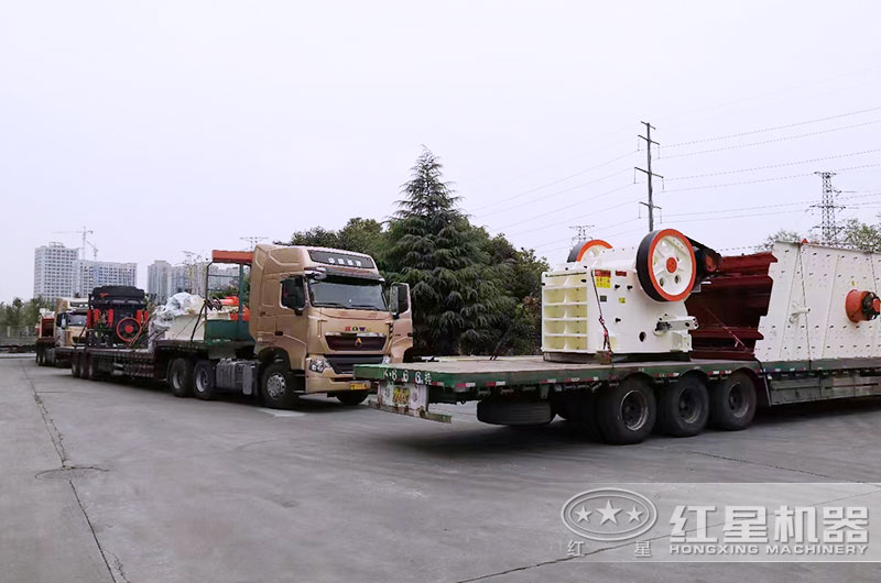 全套石子碎石機械設備發貨