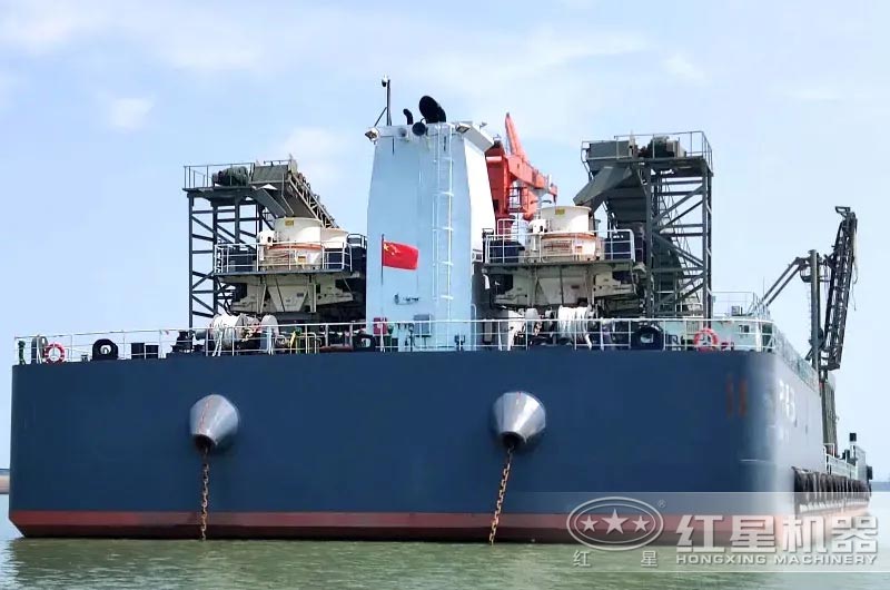 水上砂石生產(chǎn)工藝流程圖及視頻_船運(yùn)機(jī)制砂需要什么手續(xù)？