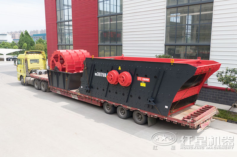 水洗沙設備發(fā)貨現(xiàn)場