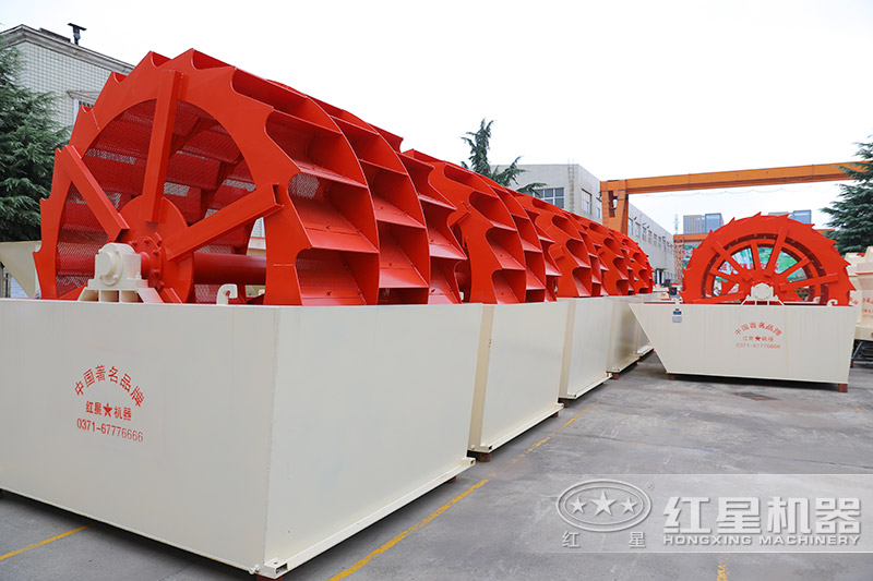 輪斗洗砂機 輪斗洗砂機