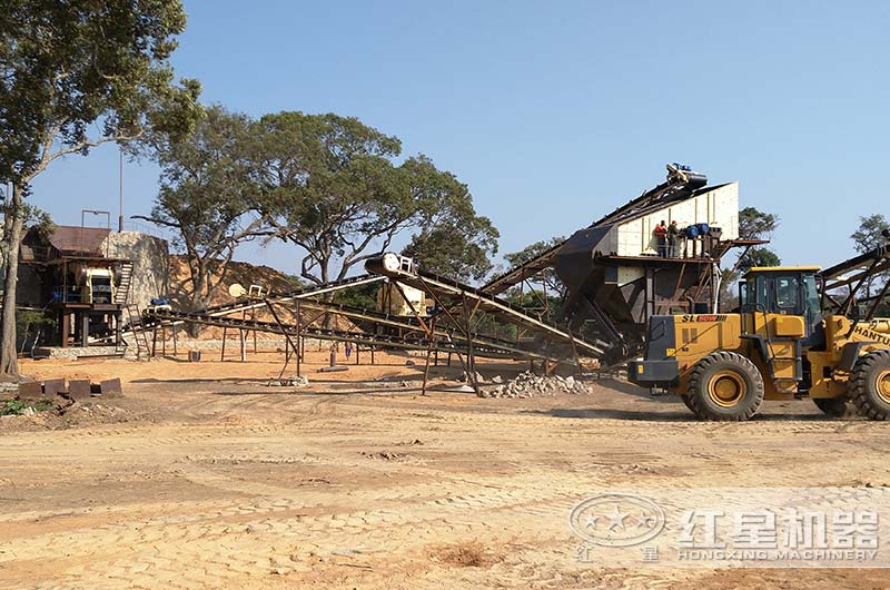 高料石子生產現場圖片