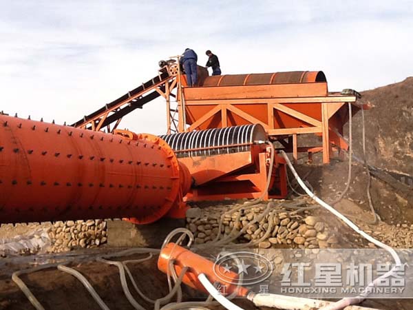 錳礦石生產(chǎn)工藝客戶(hù)安裝現(xiàn)場(chǎng)