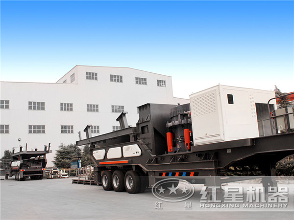 車載式流動打石機