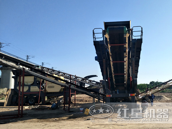 時產(chǎn)450噸石料移動磕石機(jī)多少錢？求品牌介紹