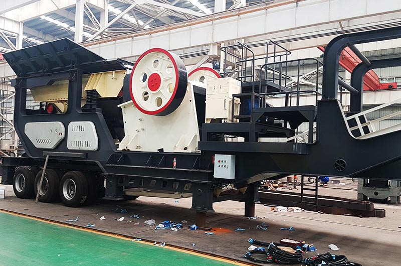 車載流動(dòng)破碎石仔機(jī)，一體式作業(yè)，碎石更輕松