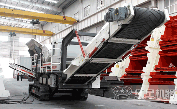 一體式履帶移動破碎機(jī)