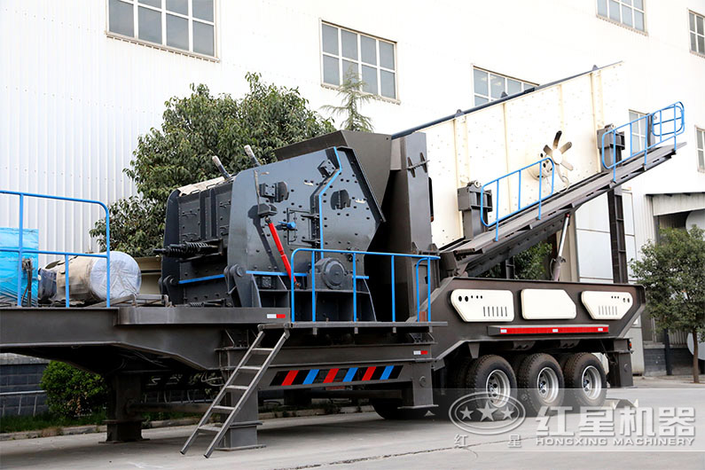 流動(dòng)破石子機(jī)多少錢？生產(chǎn)環(huán)保嗎？（視頻現(xiàn)場直擊）