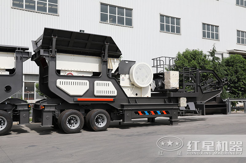 75型移動式鄂破破碎機