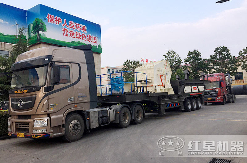 一小時出一二百噸石子的碎石設備陸續發貨