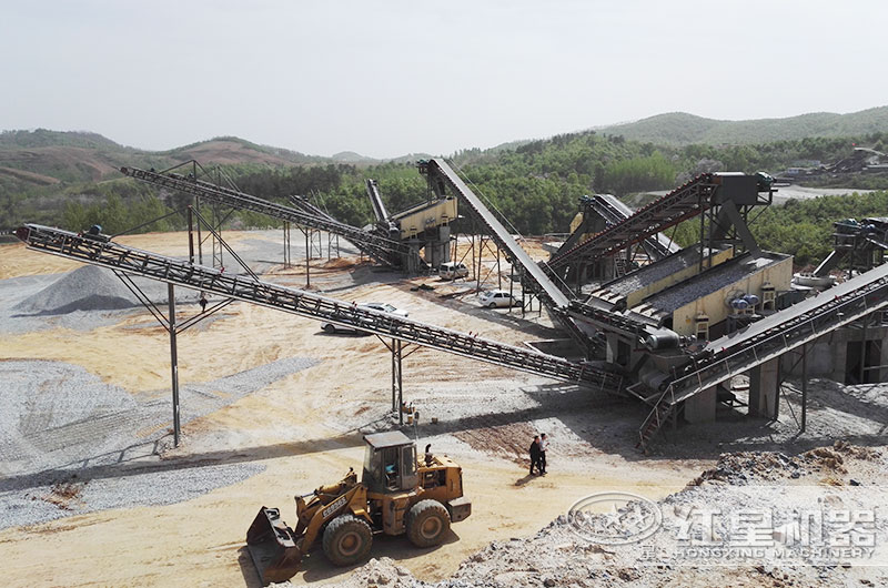 日產(chǎn)兩萬(wàn)噸的玄武巖石子破碎機(jī)有哪些，全套價(jià)格是多少？