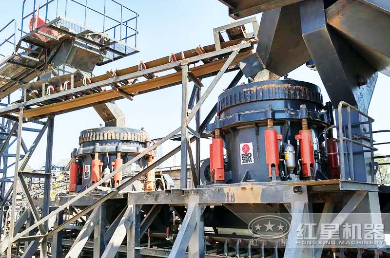 圓錐破打石子機