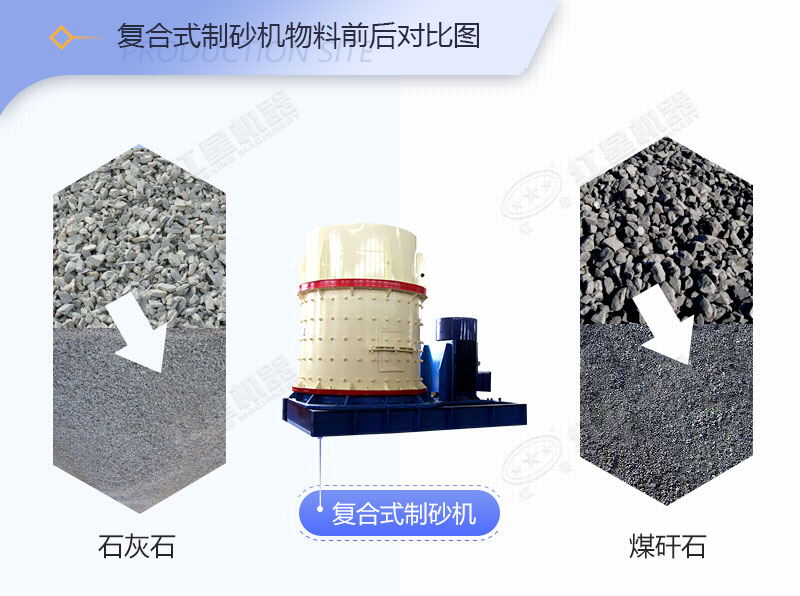 小型復(fù)合制砂機(jī)生產(chǎn)的沙子怎么樣？邀您來現(xiàn)場一睹為快