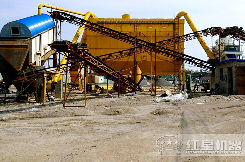 環(huán)保型機制砂生產(chǎn)線如何配置，一天能生產(chǎn)多少噸細(xì)沙？