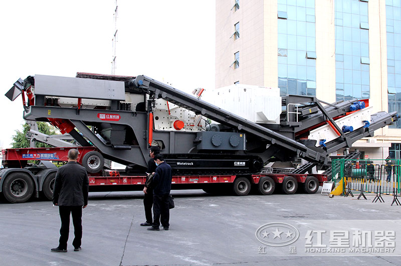 履帶式砂石粉碎機全力出擊，碎石效果驚人，報價是多少？