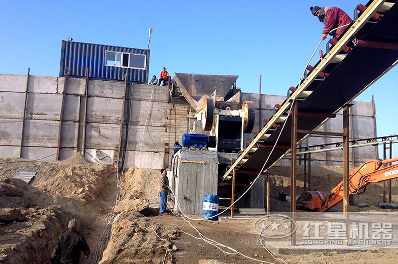 石頭磨的沙子可以用嗎？磨成沙的機器多少錢？