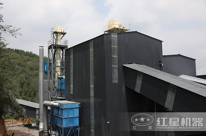 環(huán)保砂石生產(chǎn)登封案例現(xiàn)場