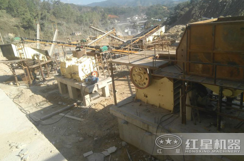 鄂破機+反擊破作業現場