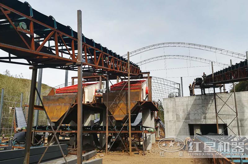 一噸原石出多少噸12、13石子？都需要哪些石子碎石機設備？