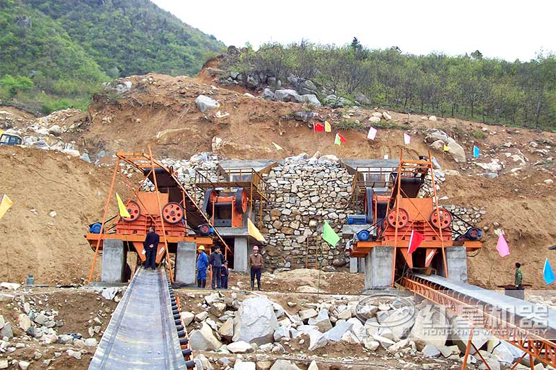 廢棄混凝土再生石子線多少錢一套？鋪路石子一立方價格多少？