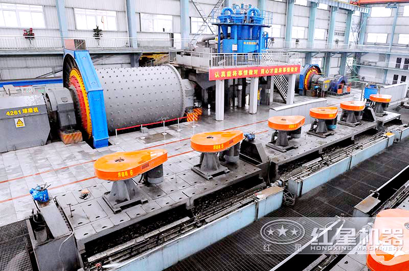 紅星生產的球磨制砂設備質量高，制砂效果好