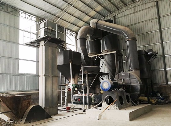 廣州白云石磨粉生產(chǎn)線(xiàn)案例